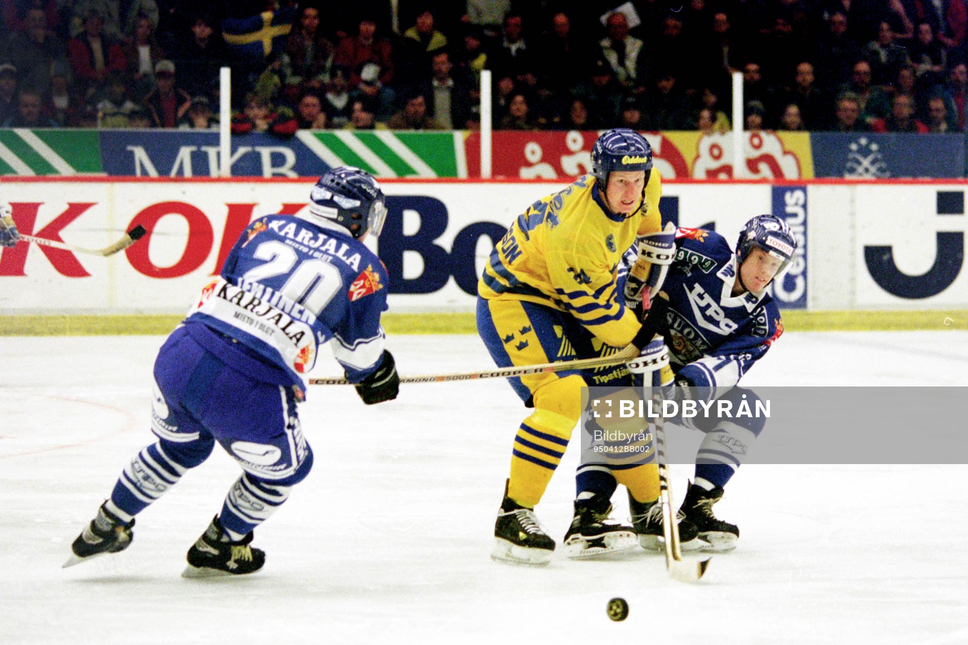 Ishockey, Sverige - Finland, 4-2