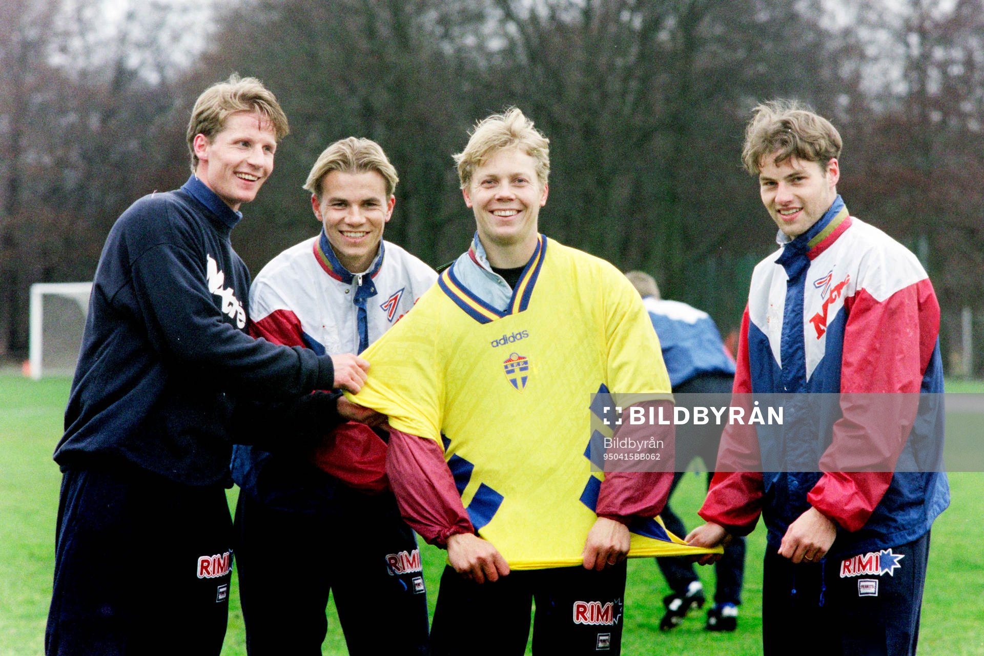 Jesper Mattsson, Niclas Alexandersson, Robert Andersson och