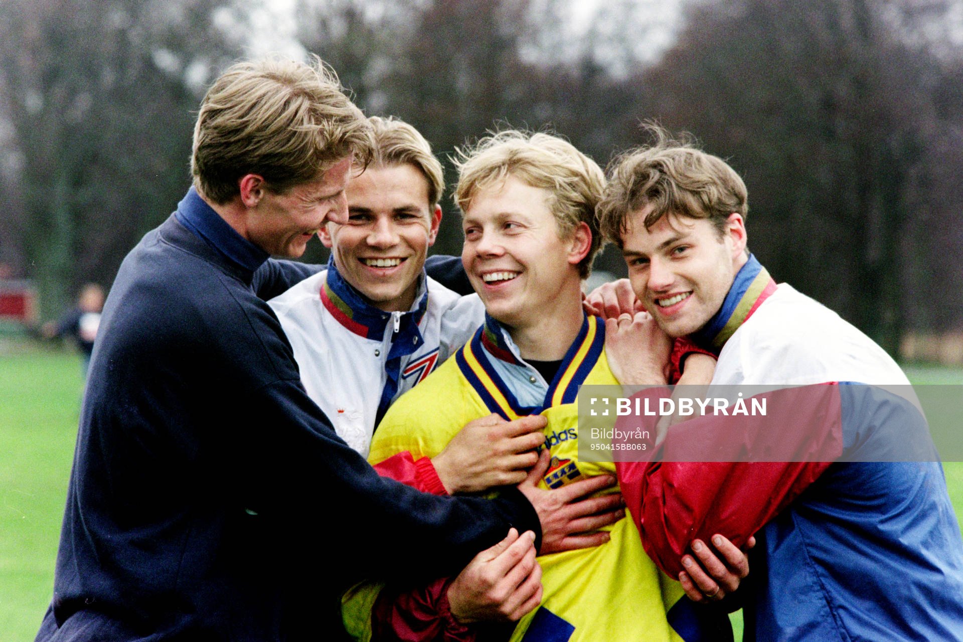 Jesper Mattsson, Niclas Alexandersson, Robert Andersson och
