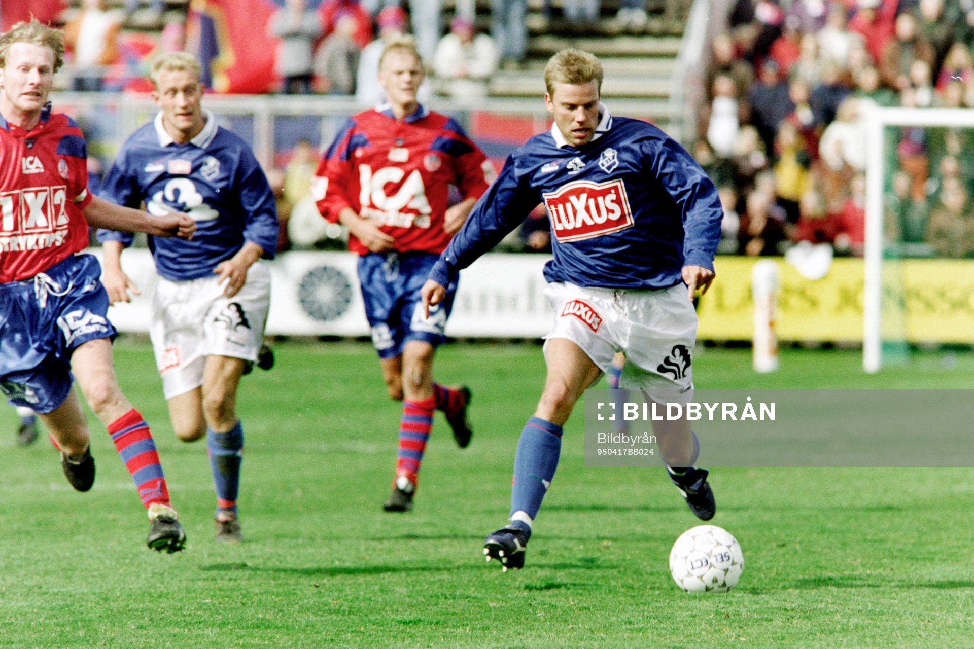 Hans Eklund, Öster med bollen