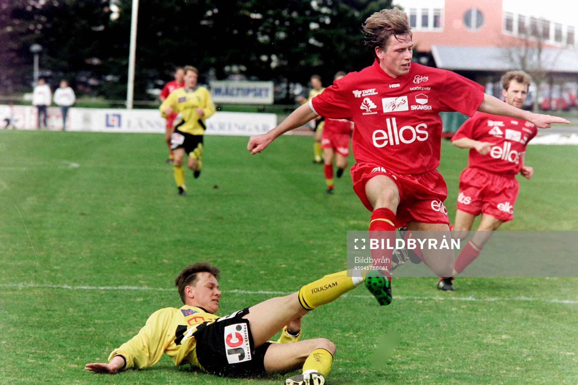 Ingmar Olovsson, Hässleholm med en glidtackling