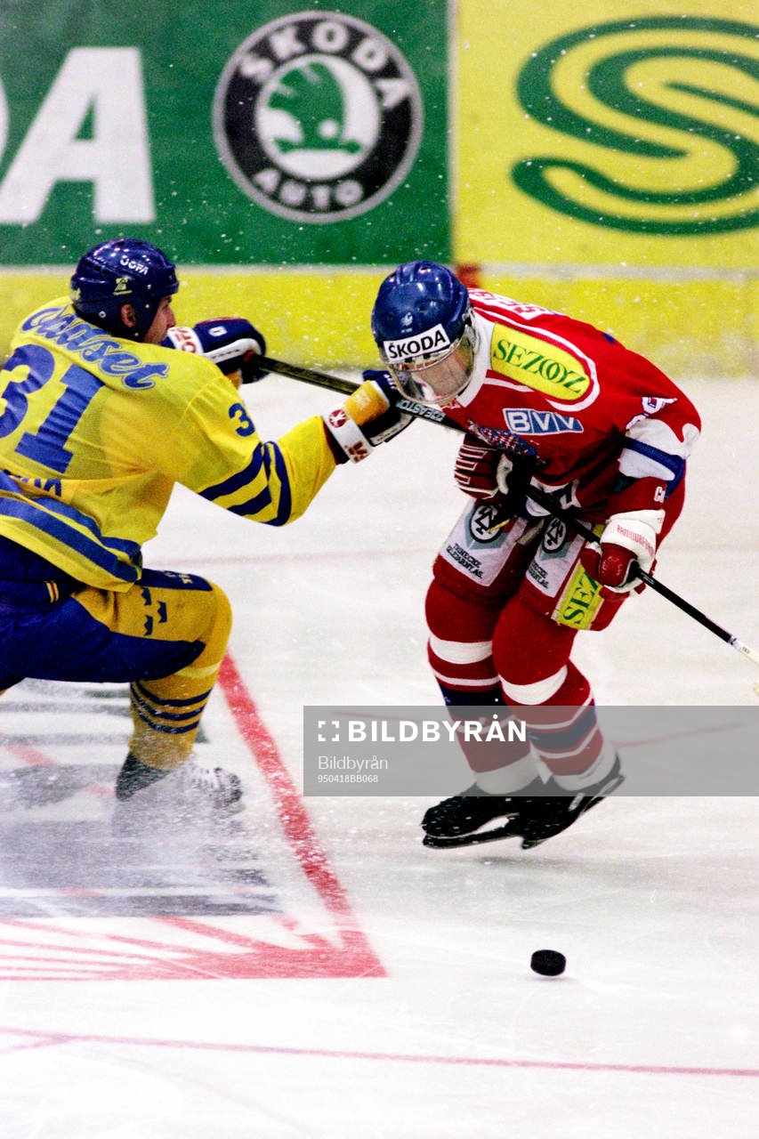 Robert Nordmark, Sverige stoppar tjeckiens Jiri Sejba