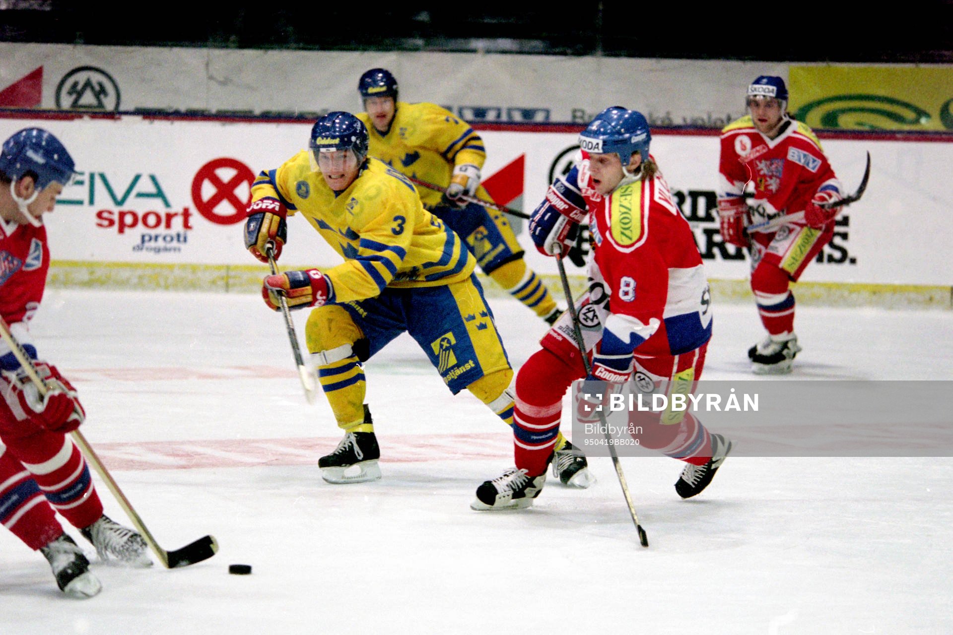 Erik Huusko, Sverige och Ivan Vlcek, Tjeckien