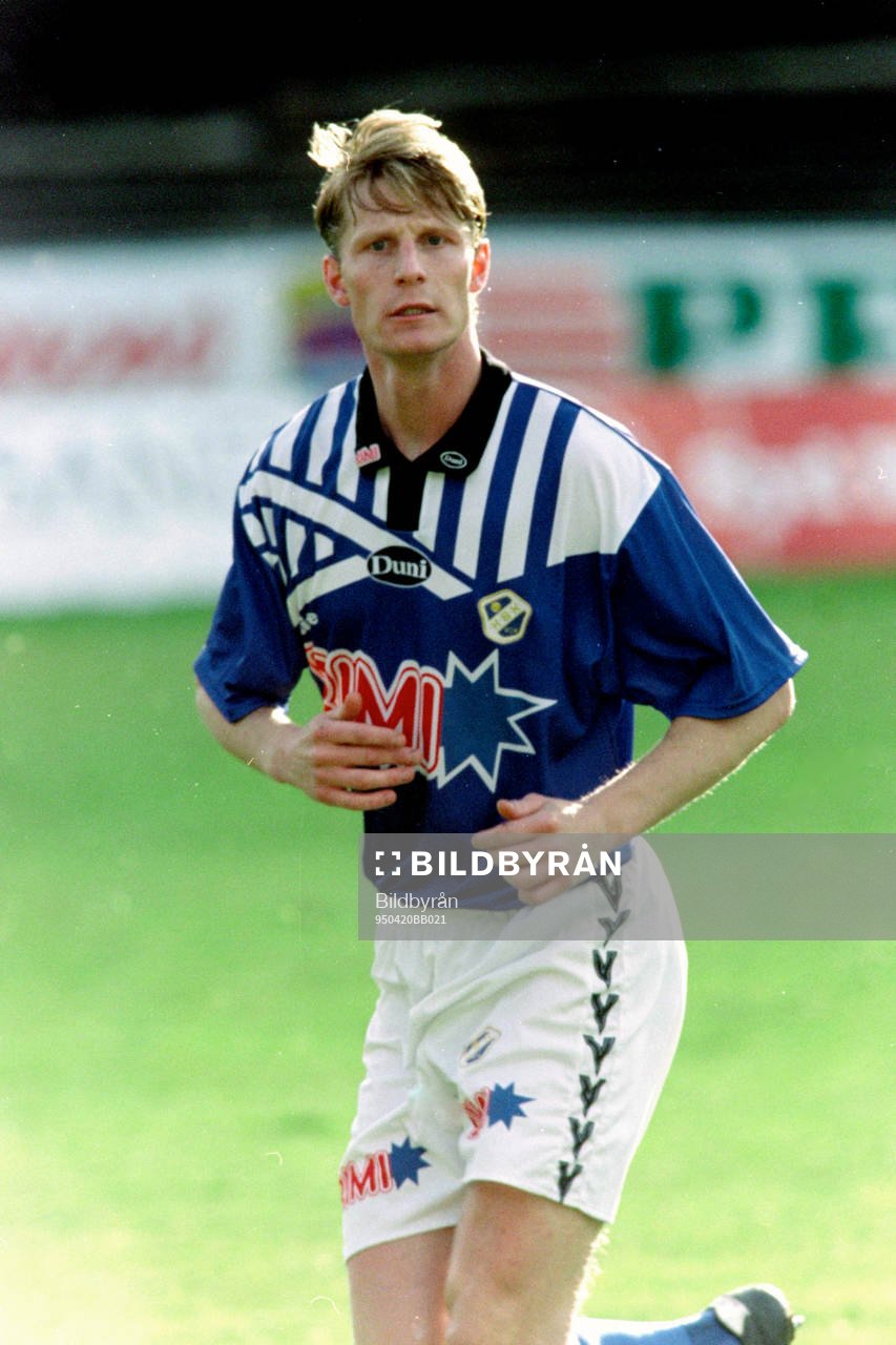 Fotboll, Skandiacupen, Kvartsfinal, Halmstad - Assyriska, 3-1: Jesper Mattsson, Halmstad. 