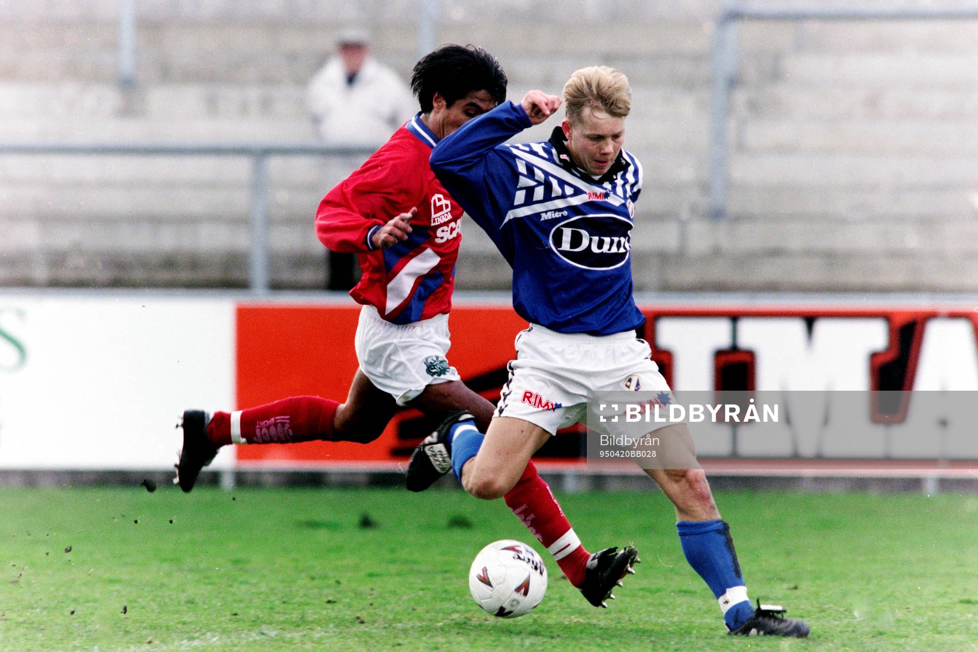 Fotboll, Skandiacupen, Kvartsfinal, Halmstad - Assyriska, 3-1: Robert Andersson, Halmstad.