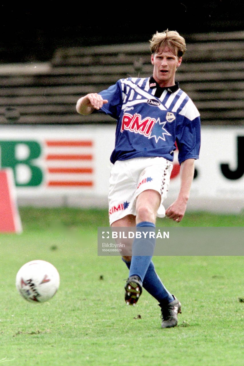 Fotboll, Skandiacupen, Kvartsfinal, Halmstad - Assyriska, 3-1: Jesper Mattson, Halmstad.