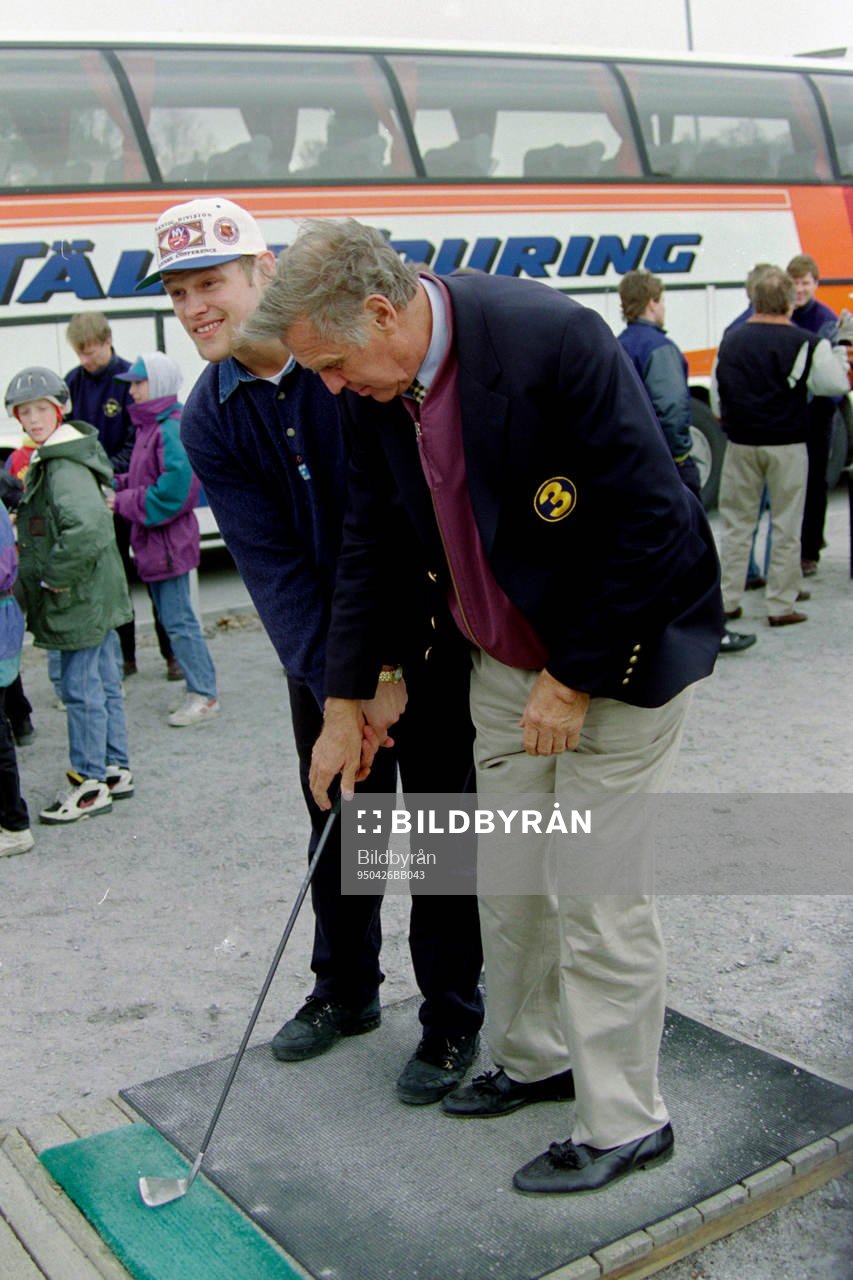 Andreas Johansson och Sven Tumba