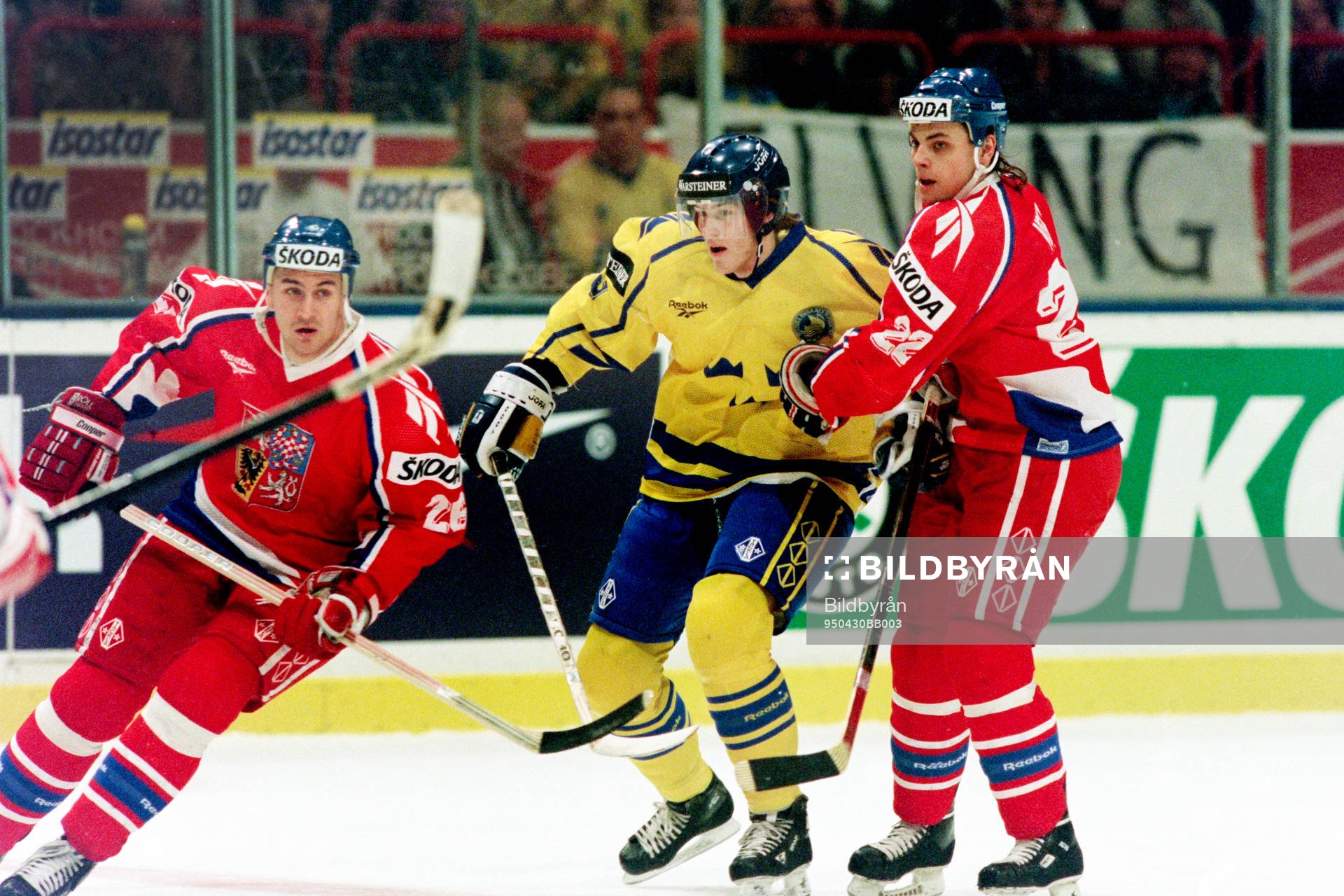 Ishockey, VM, Sverige - Tjeckien, 2-1