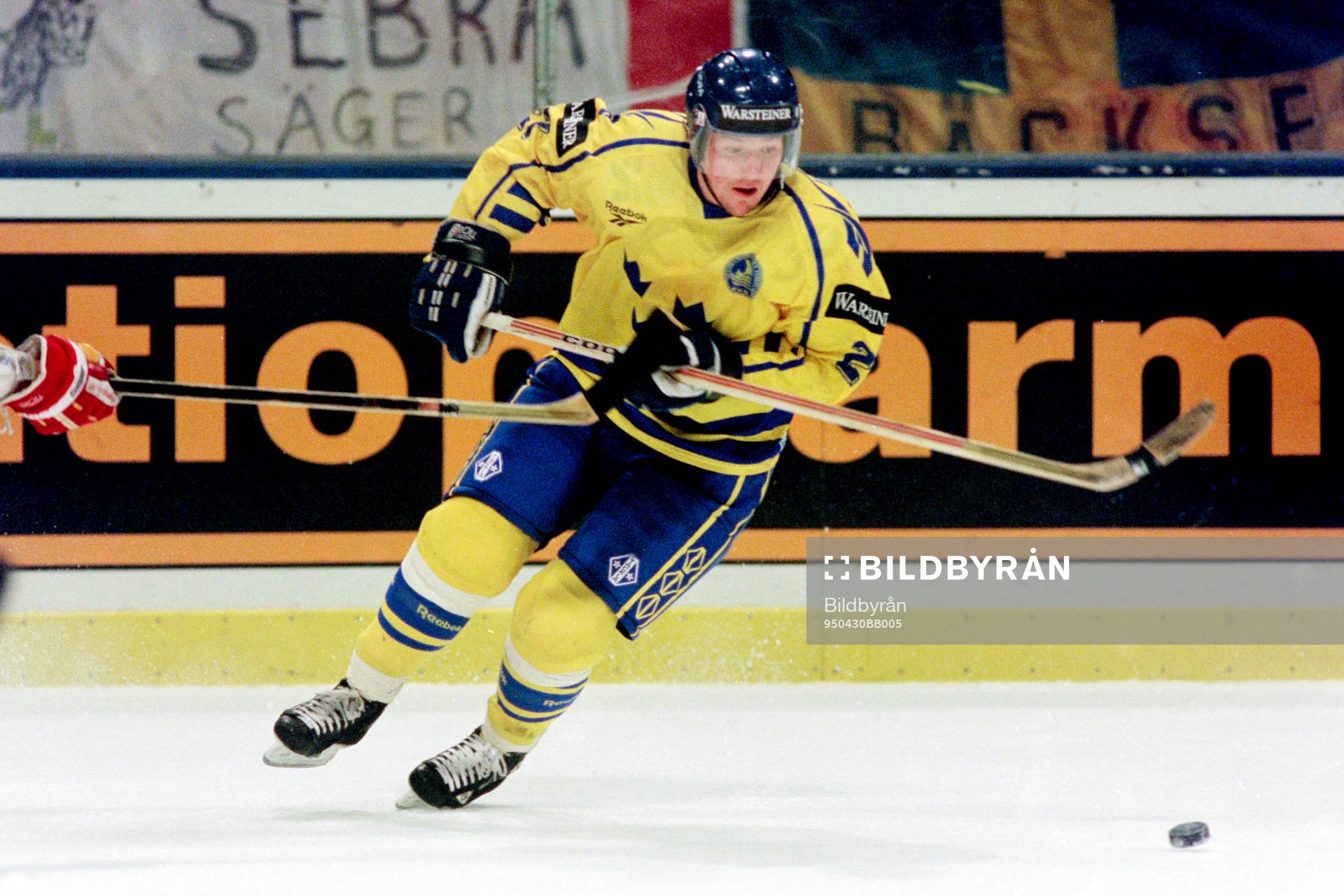 Ishockey, VM, Sverige - Tjeckien, 2-1