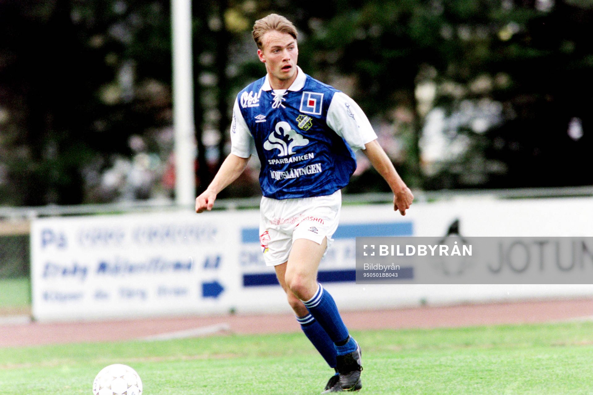 Fotboll, Div 1 Södra, IFK Hässleholm - Oddevold, 2-1: Markus Johannesson, Oddevold.