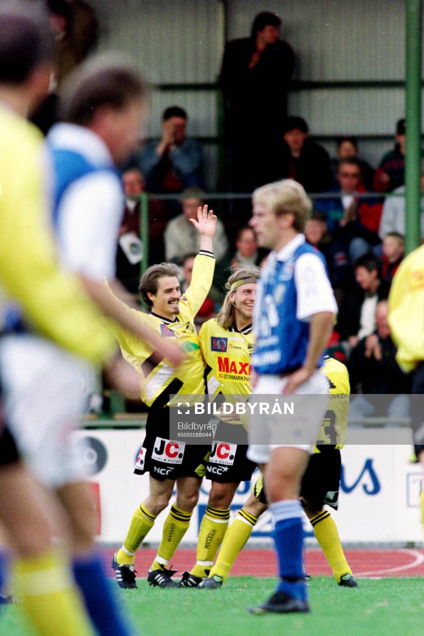 Magnus Arvidsson och Johan Hoff, Hässleholm jublar