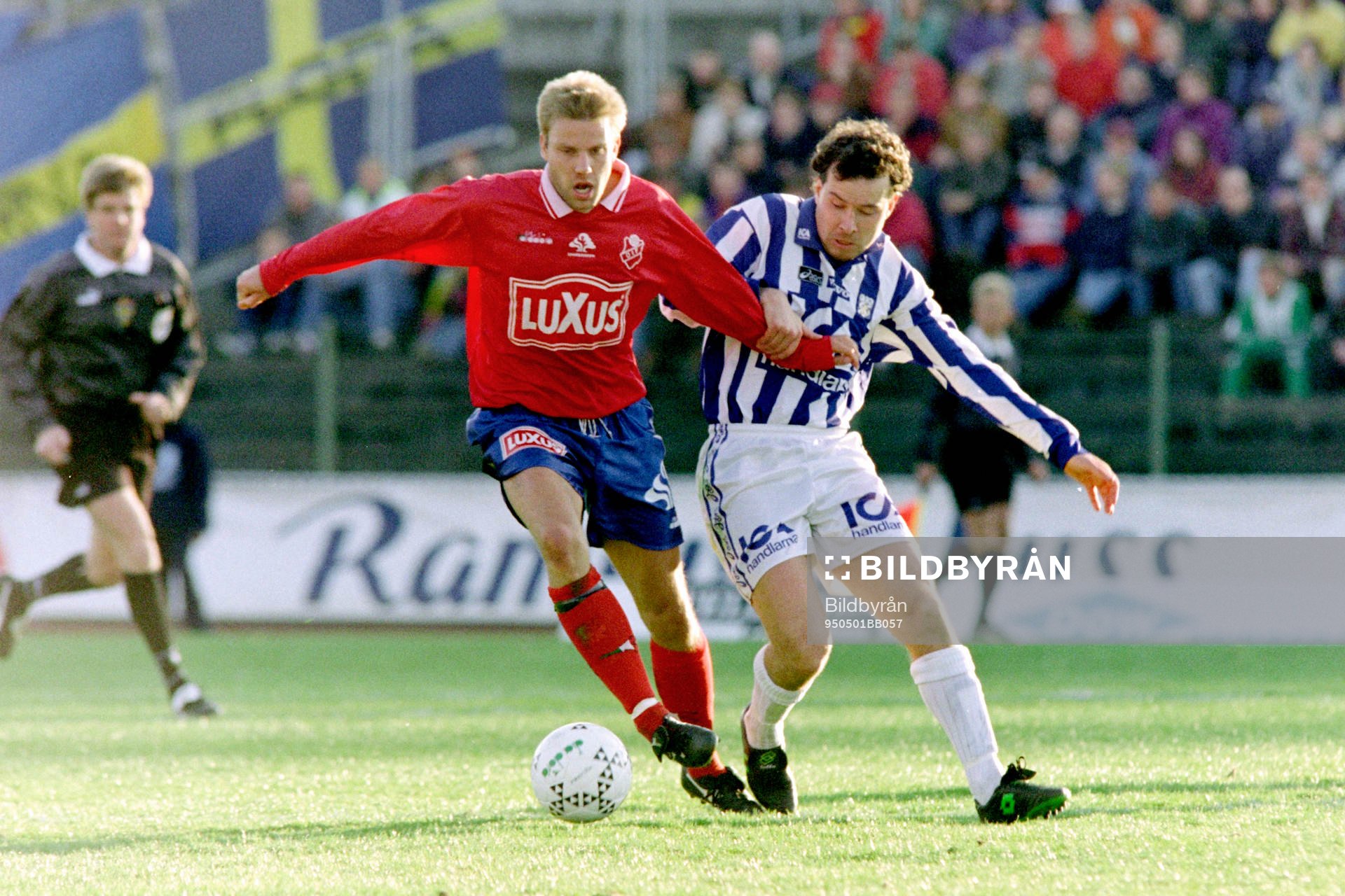 Hans Eklund, Öster uppvaktas av Stefan Rehn, Göteborg