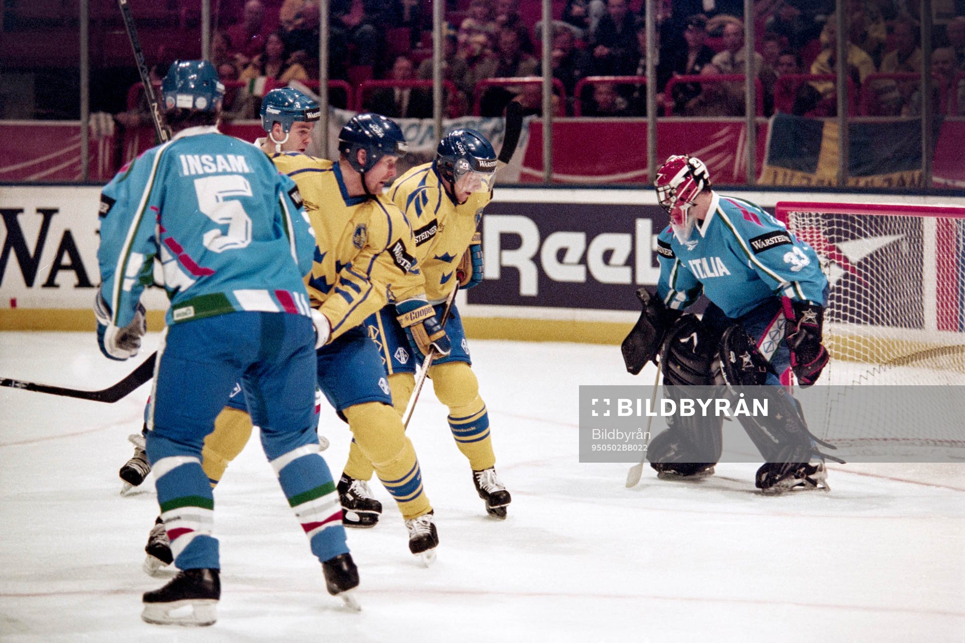 Ishockey, VM, Sverige - Italien