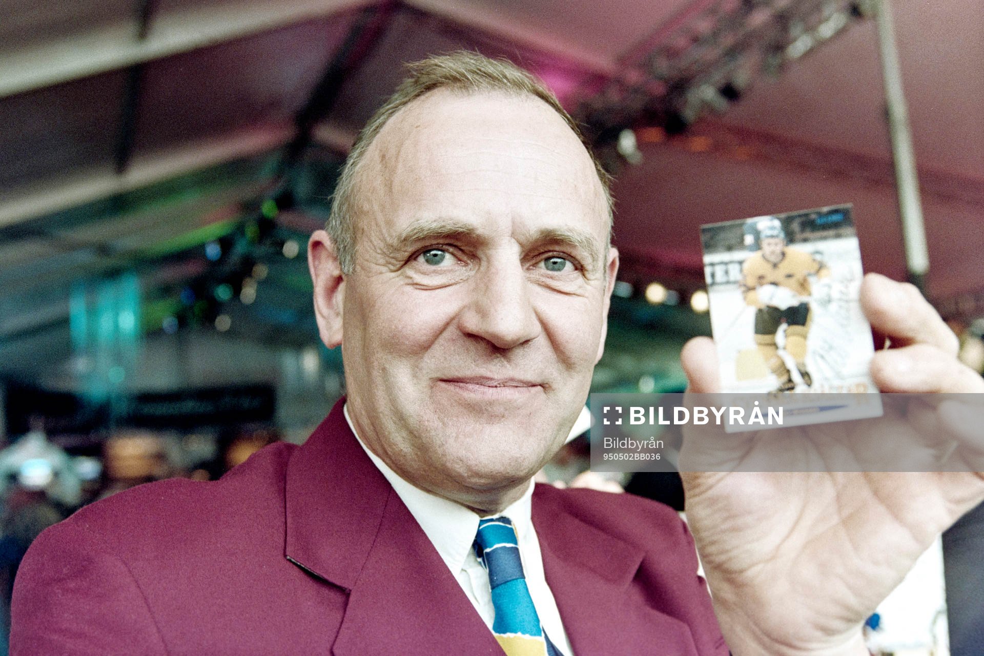 Hockeylegendaren Ulf Sterner på plats
