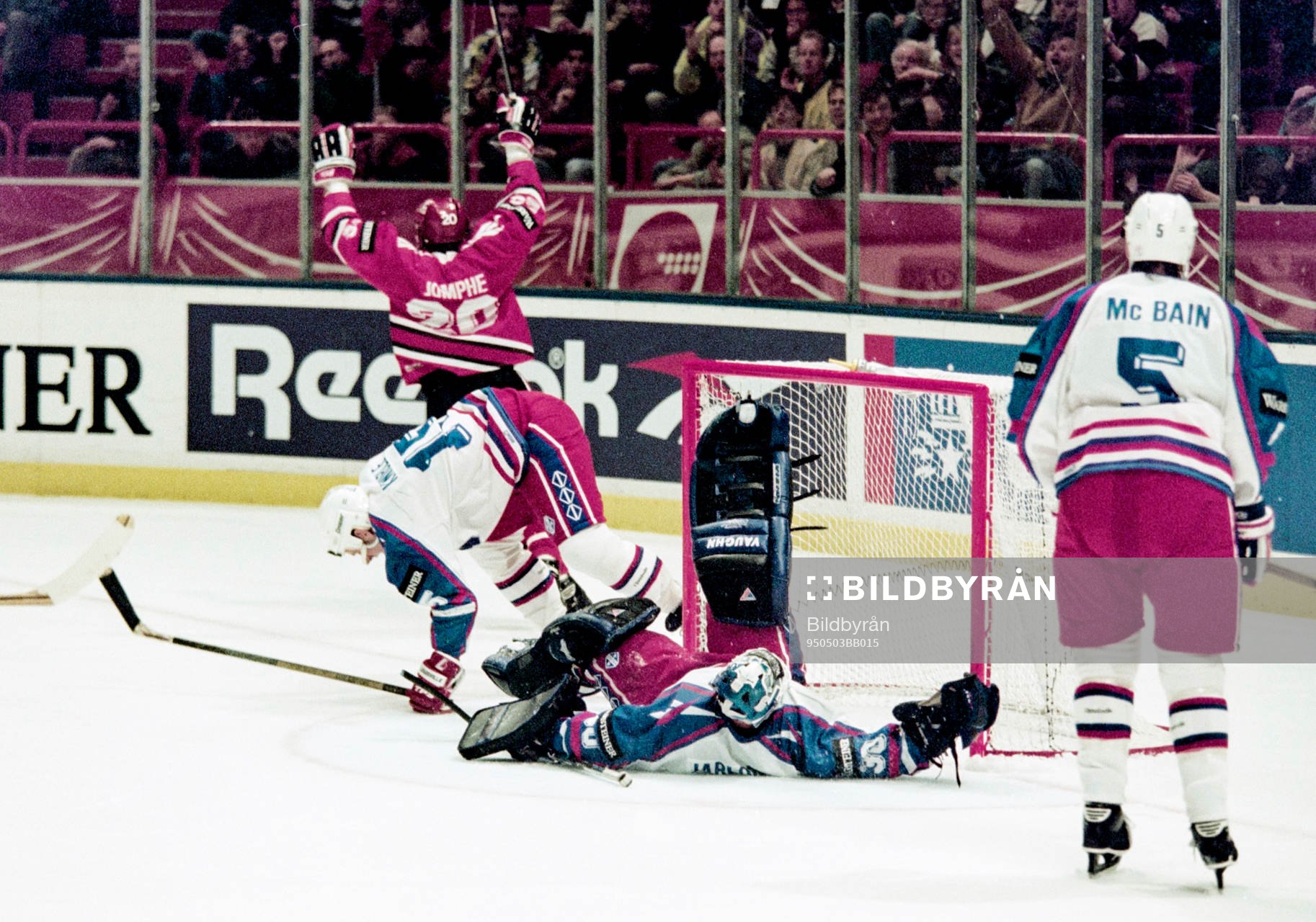 Jean-Francois Jomphe, Kanada jublar och Pat Jablonski,