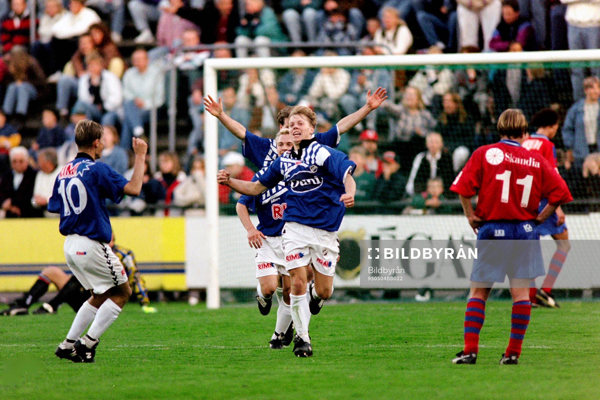 Fotboll, Skandiacupen, Semifinal, Helsingborg - Halmstad,