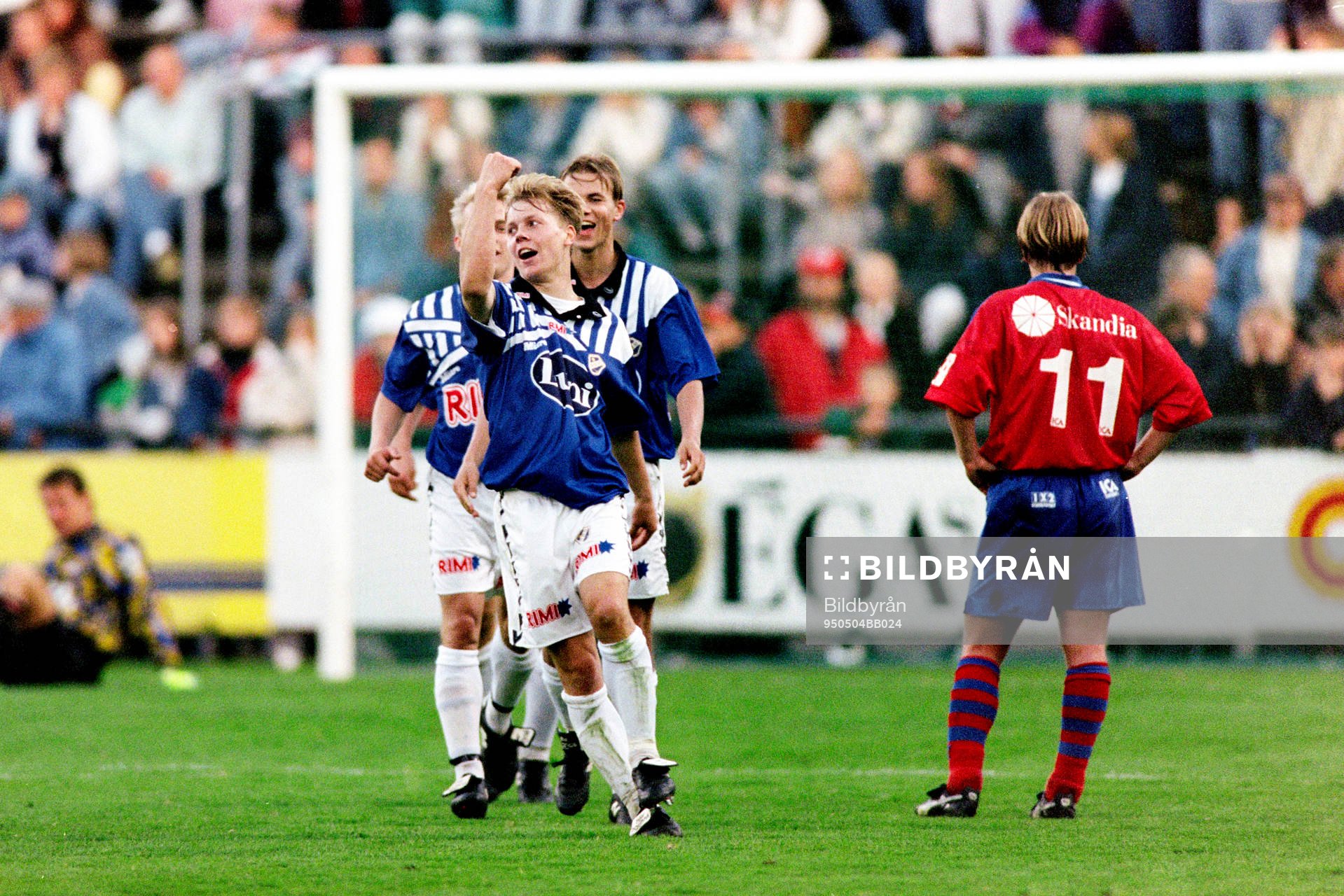 Fotboll, Skandiacupen, Semifinal, Helsingborg - Halmstad,