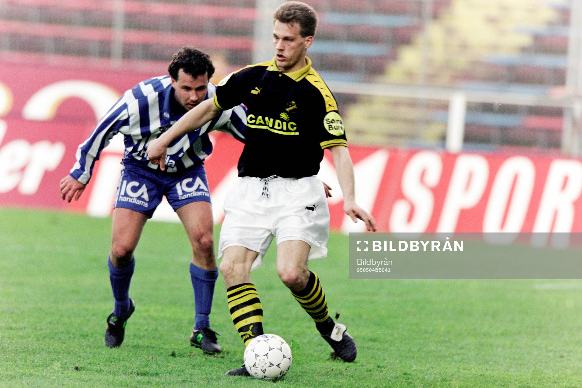 Gary Sundgren, AIK med Stefan Rehn, Göteborg i ryggen