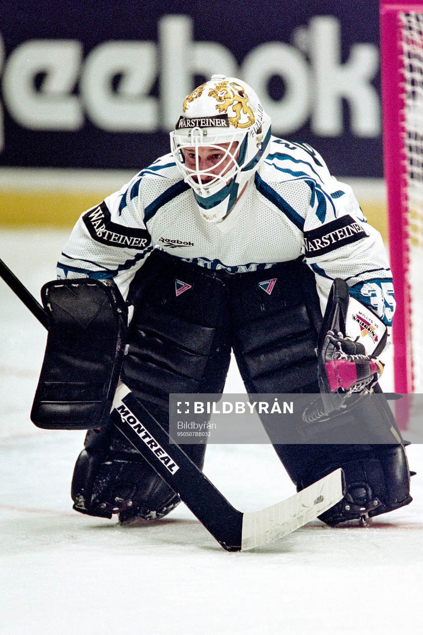 Jarmo Myllys, målvakt i Finland