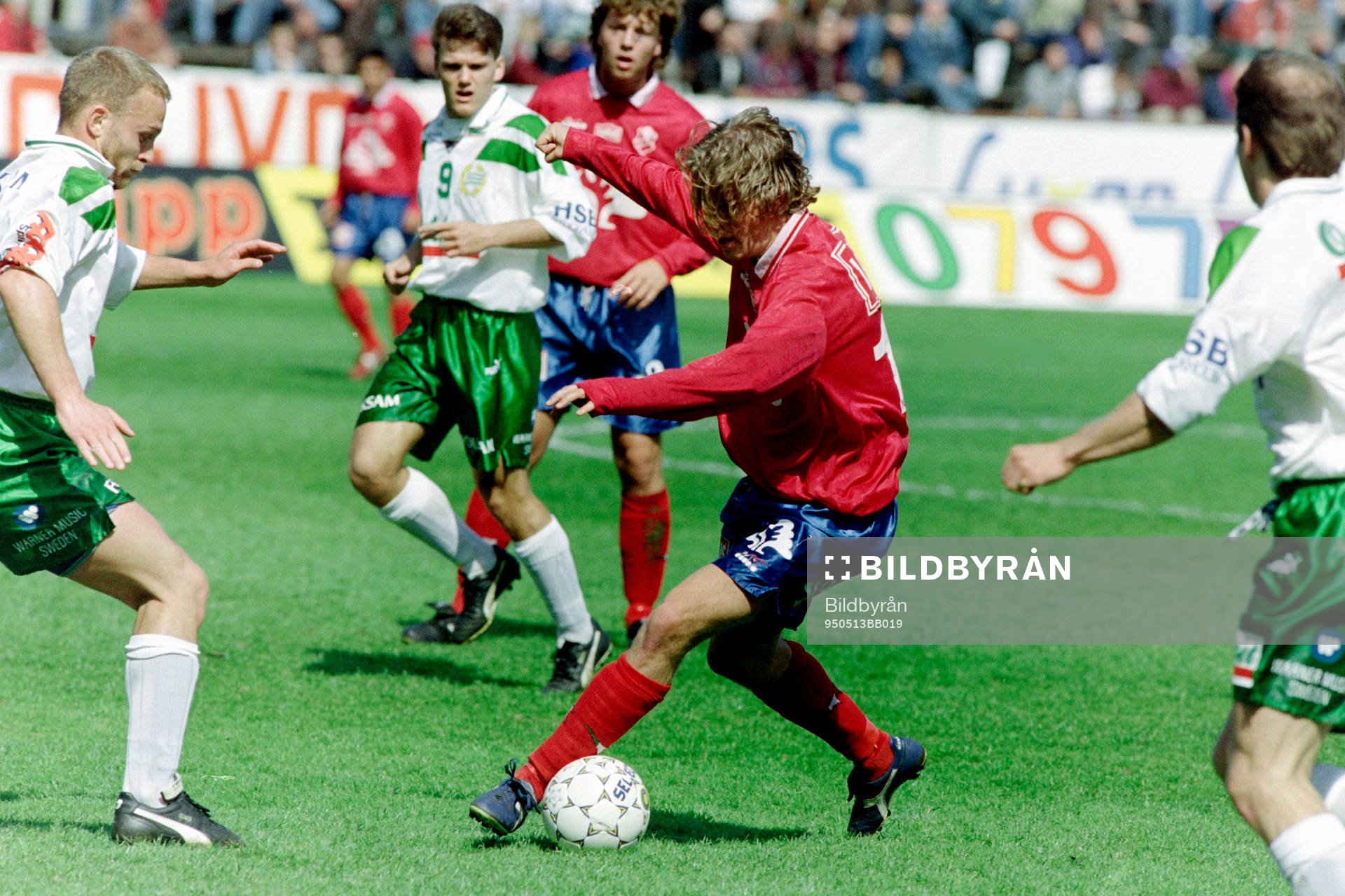 Lasse Johansson, Öster med bollen