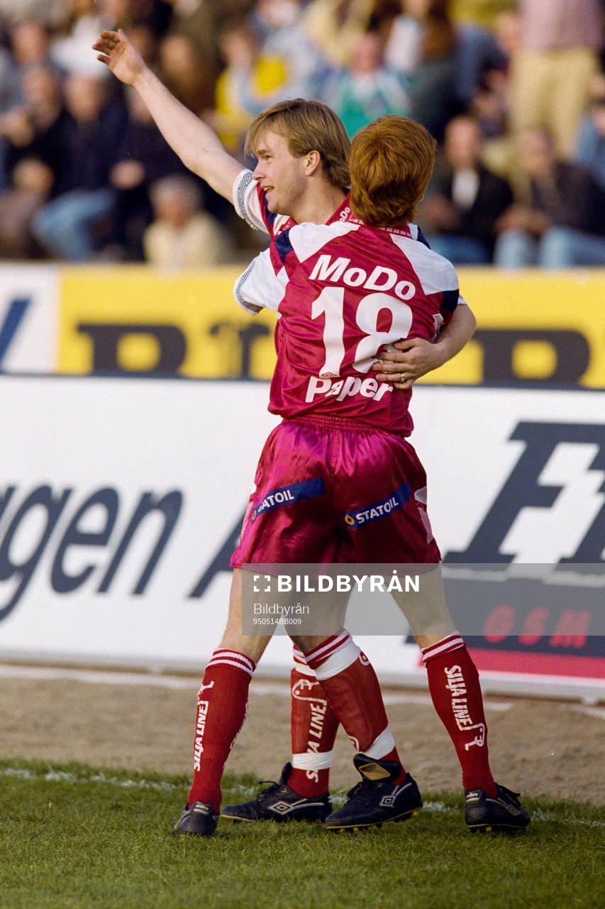Jens Nilsson och Magnus Samuelsson, Norrköping jublar