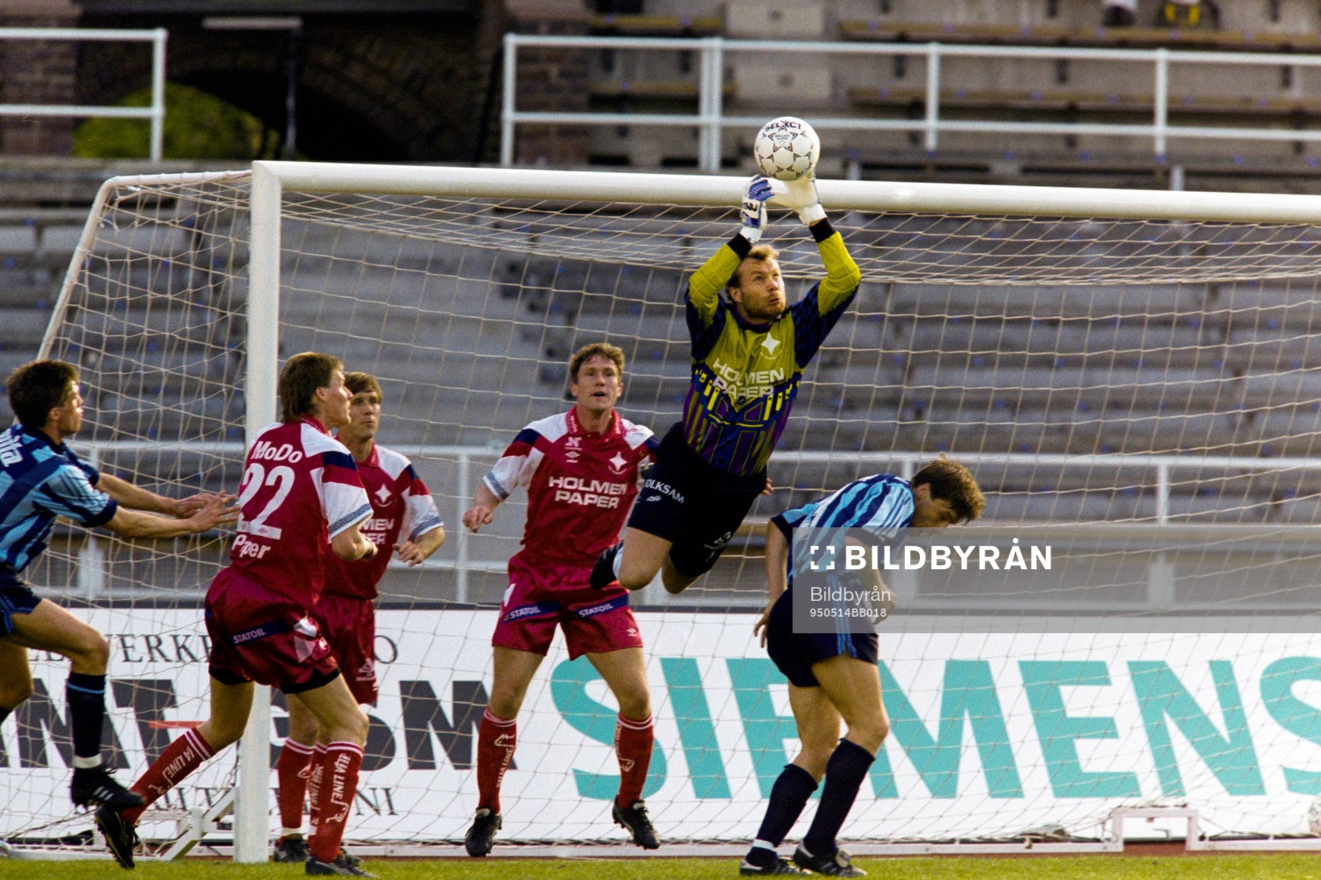 Lars Eriksson, målvakt i Norrköping