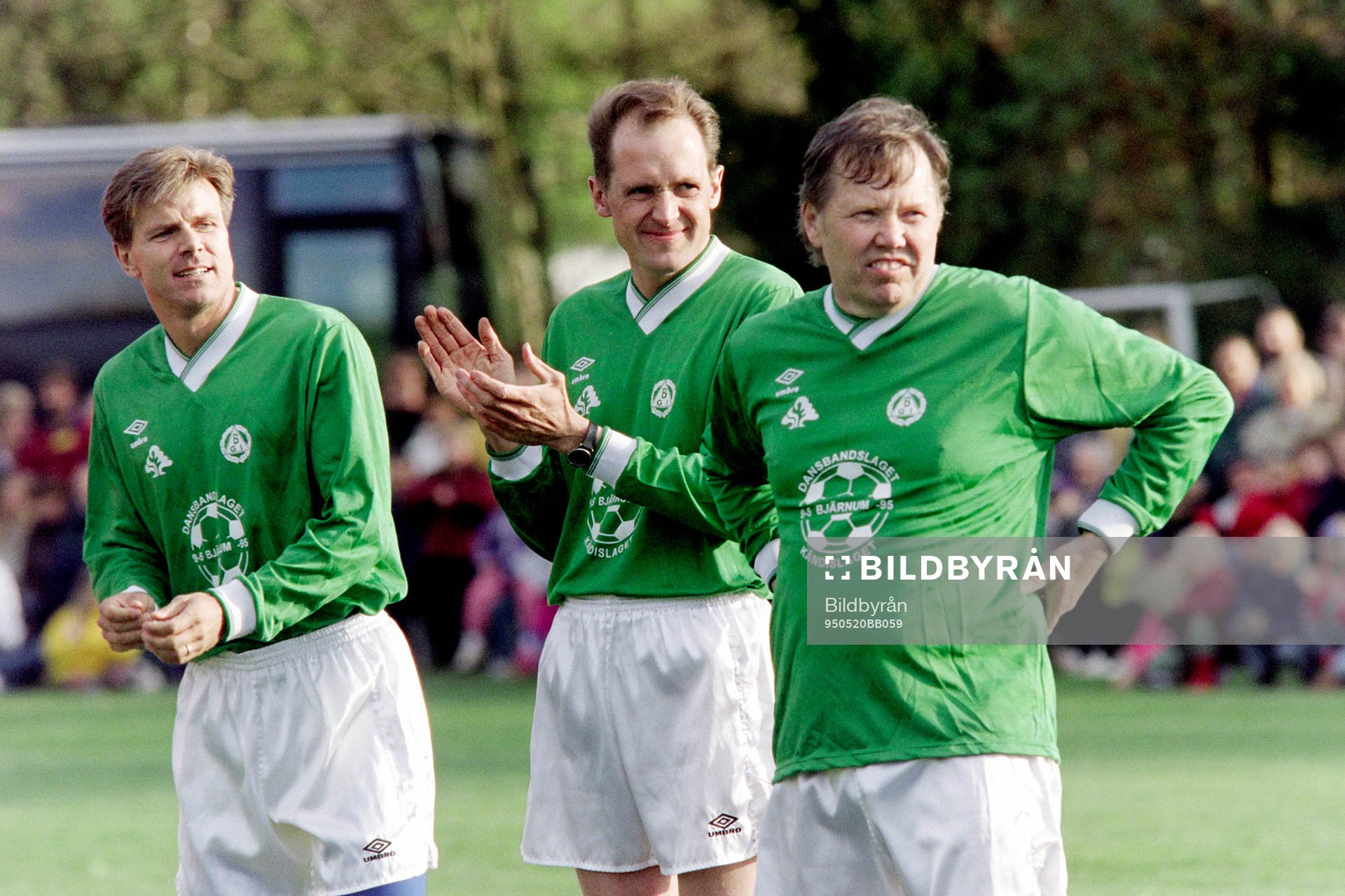Roland Nilsson, Thomas Petersson och Bert Karlsson