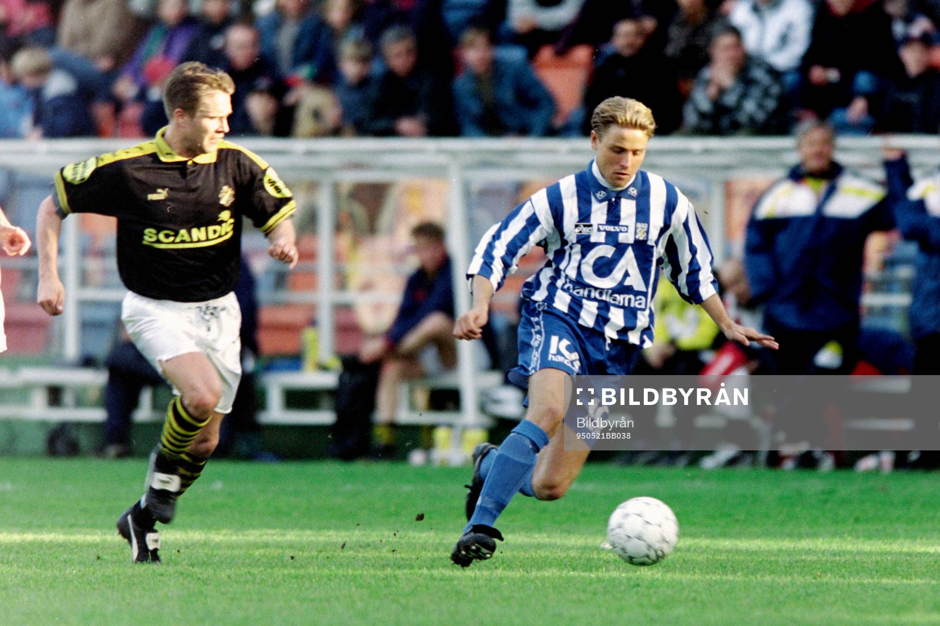 Erik Wahlstedt, Göteborg med bollen