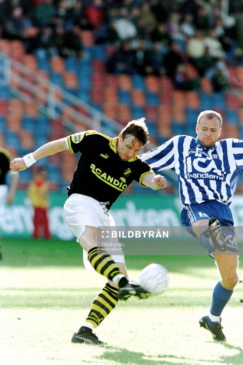 Jarmo Saastamoinen, AIK  och Mikael Martinsson, Göteborg