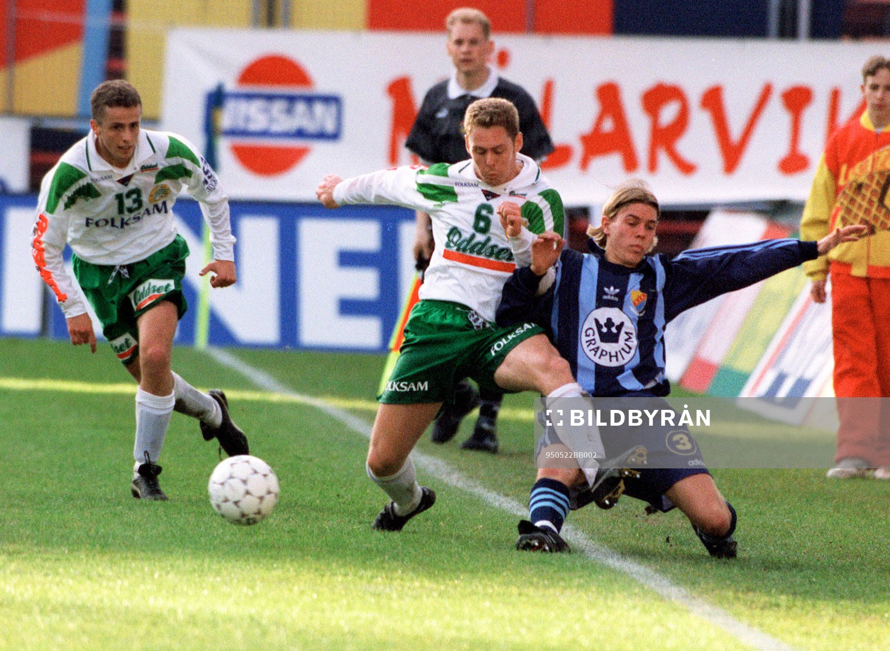 Jens Gustafsson och Leif Strandh, Hammarby