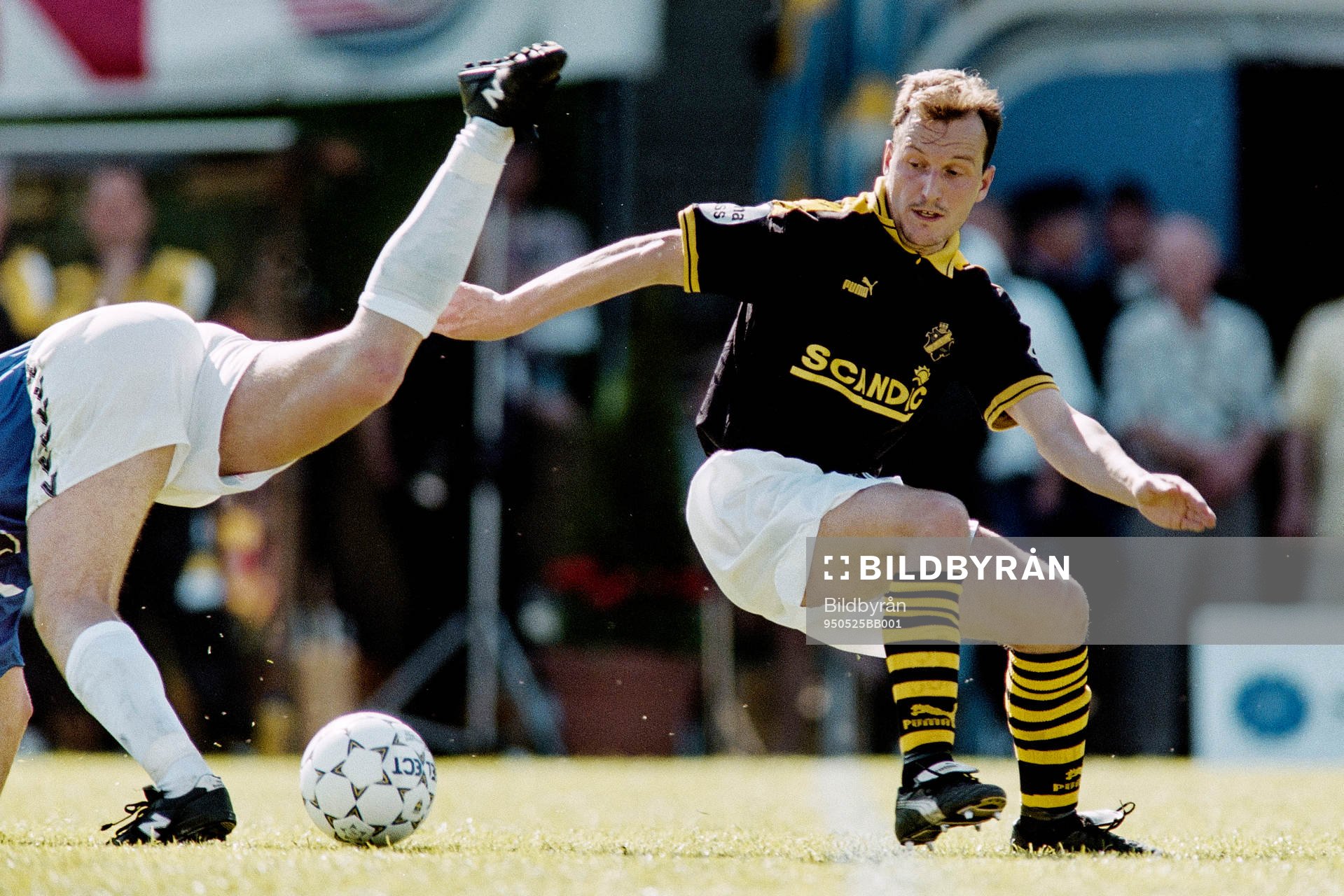 Tuffa tag i matchen