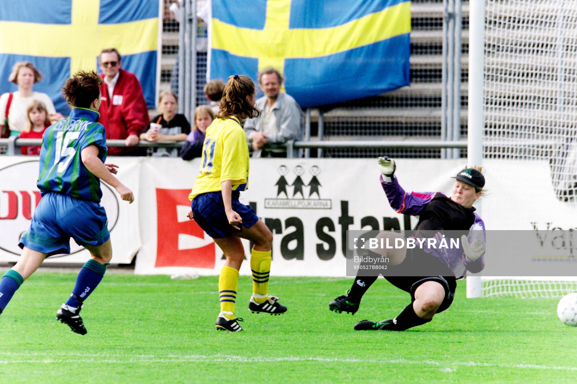 Ulrika Kalte, Sverige gör mål