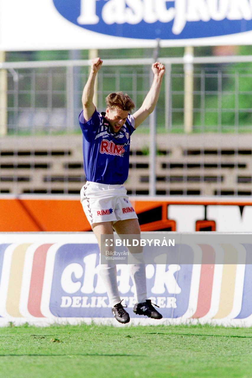 Niklas Gudmundsson, Halmstad jublar