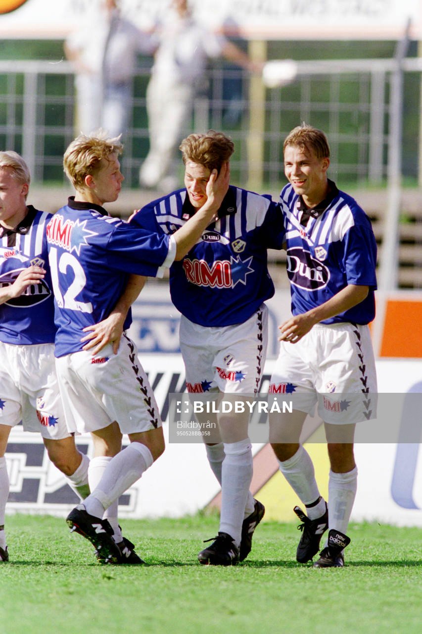 Niklas Gudmundsson, Halmstad jublar