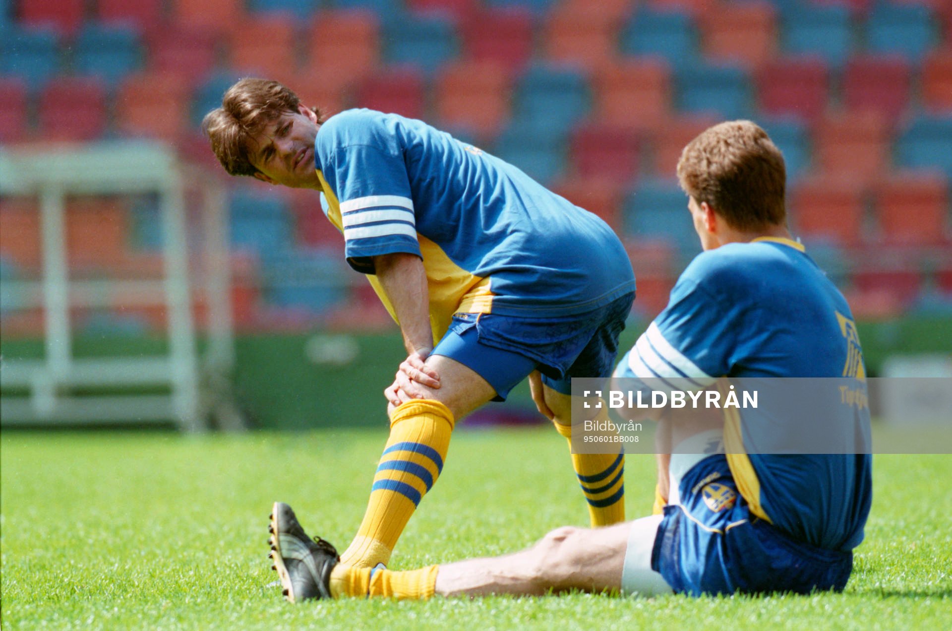 Anders Limpar stretchar