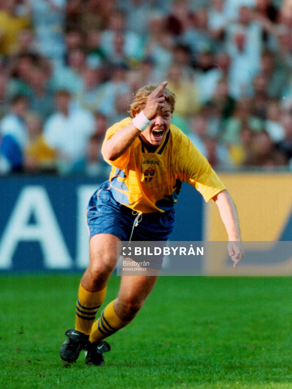 Tomas Brolin jublar