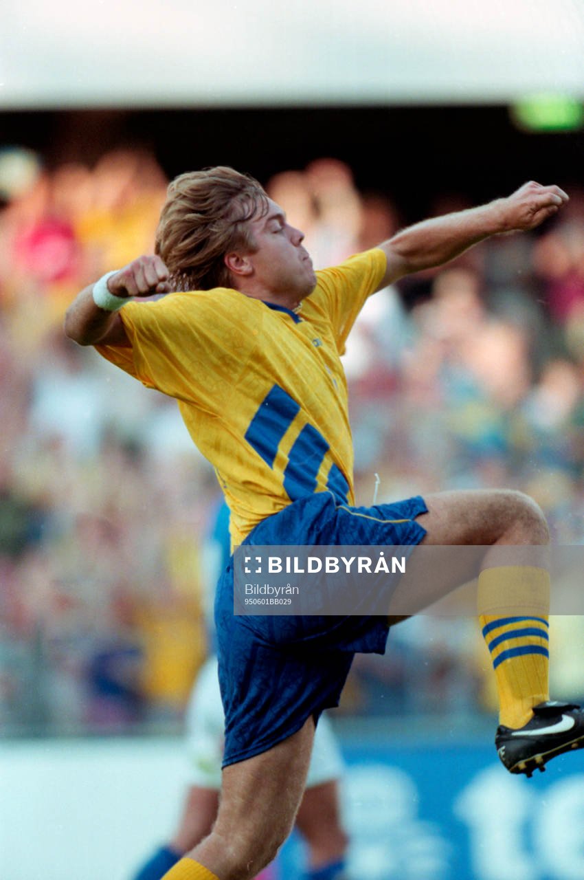 Tomas Brolin jublar