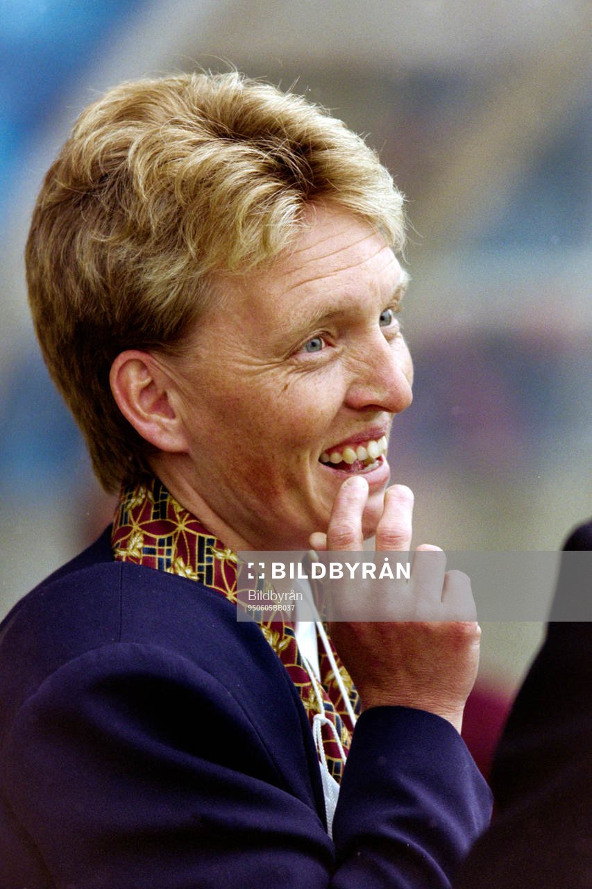 Susanne Erlandsson på plats