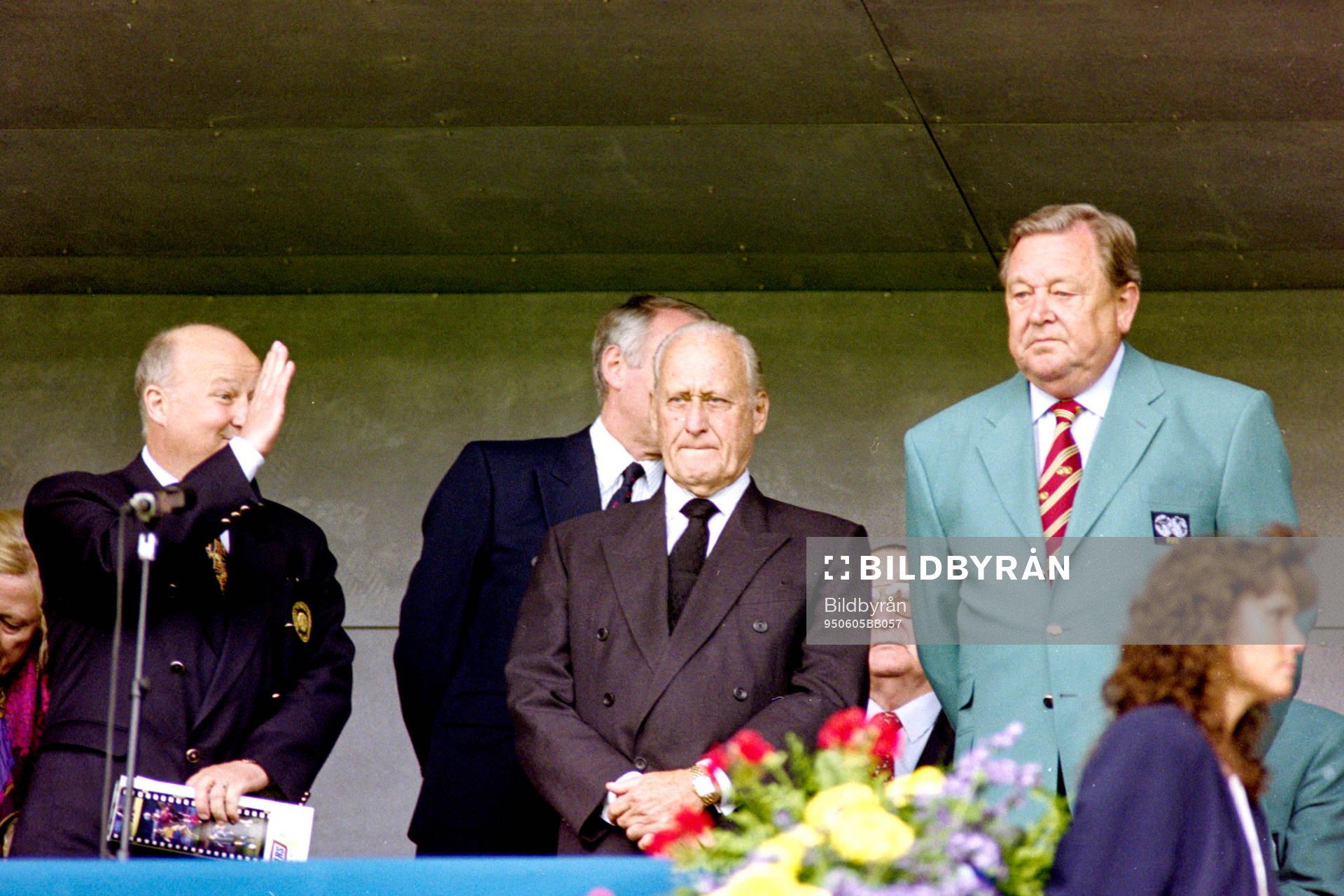 Lars-Åke Lagrell, Joao Havelange och Lennart Johansson