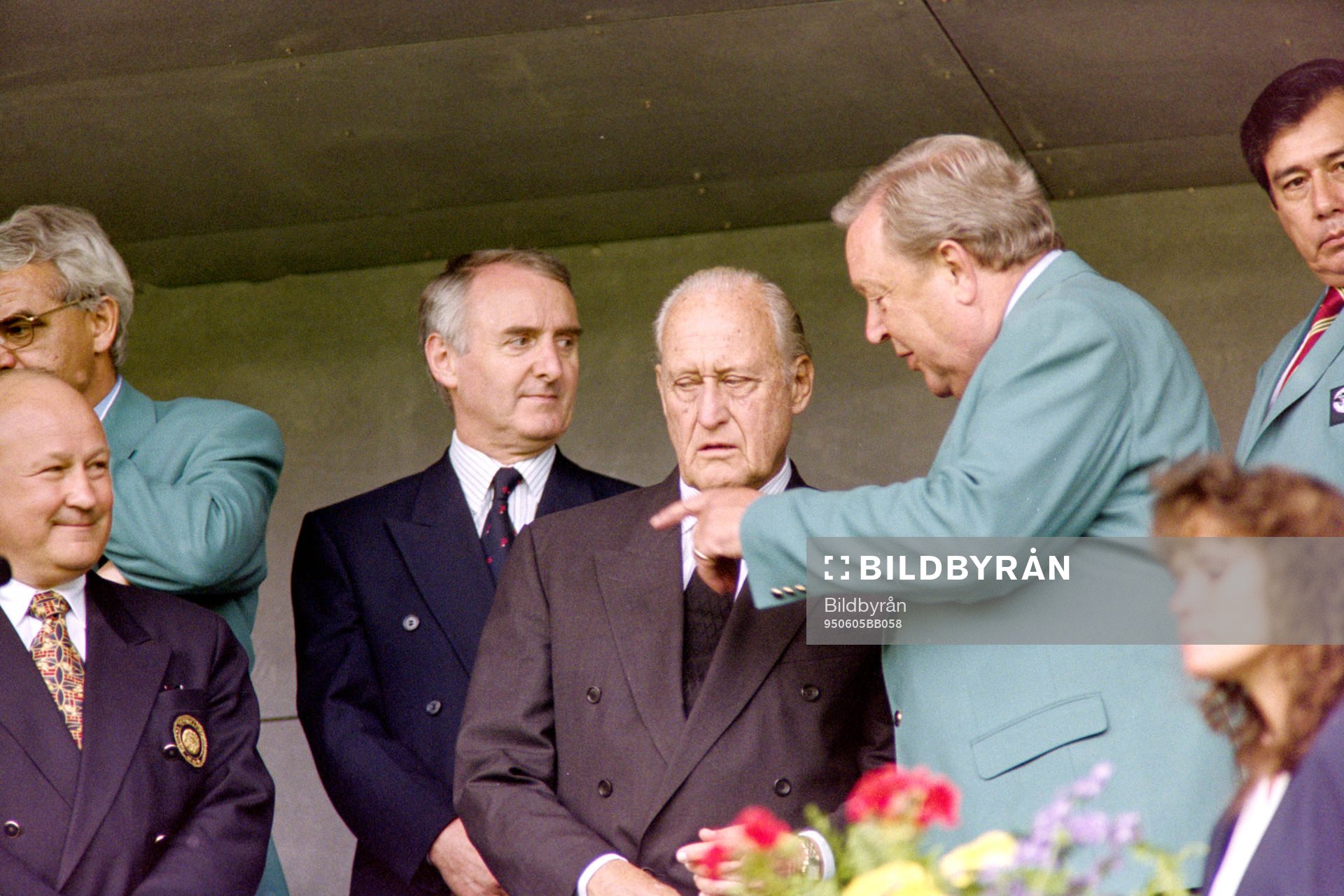 Lars-Åke Lagrell, Joao Havelange och Lennart Johansson