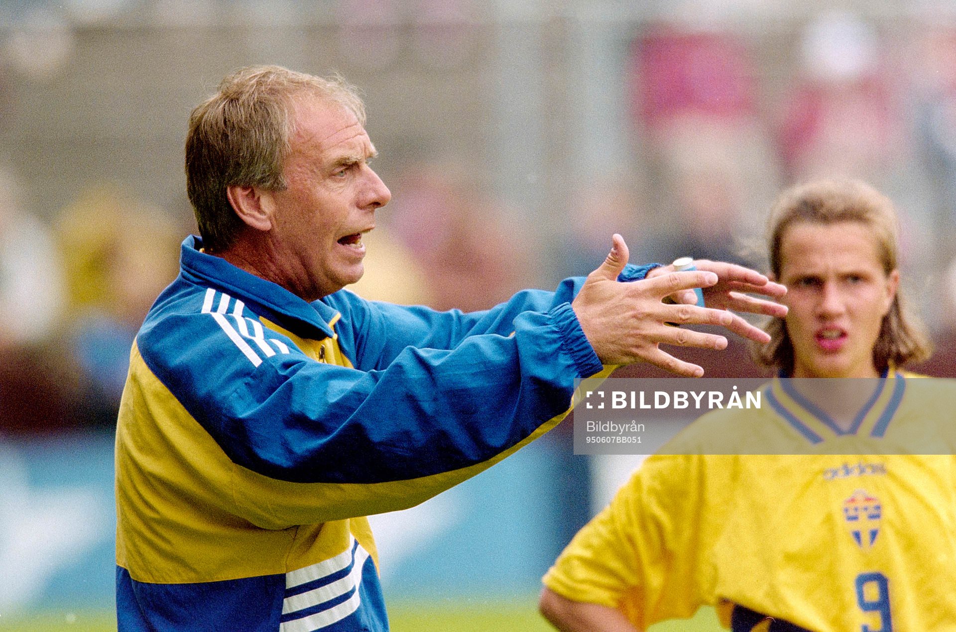 Bengt Simonson, förbundskapten i Sverige