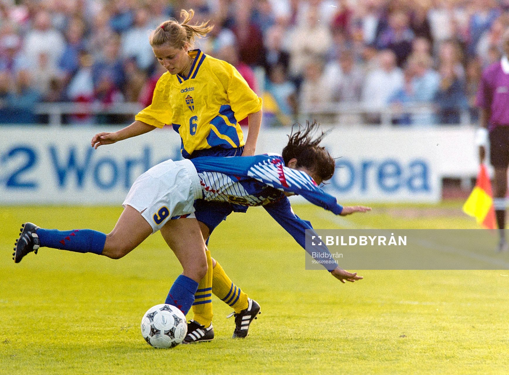 Anna Pohjanen, Sverige stoppar japans Futaba Kioka