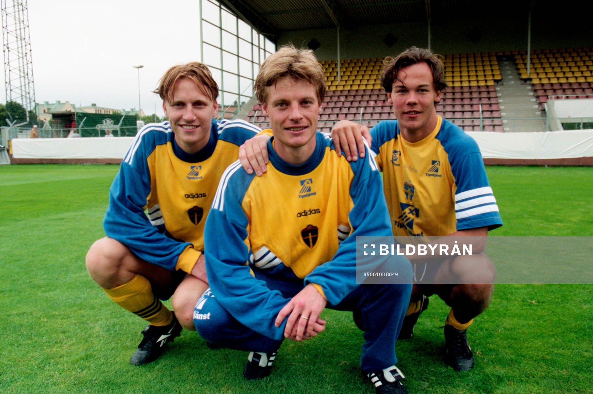 Kennet Andersson, Stefan Schwarz och Joachim Björklund