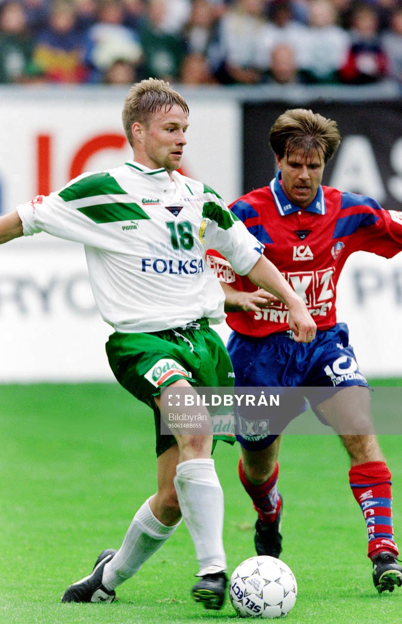 Dan Sahlin, Hammarby och Roland Nilsson, Helsingborg