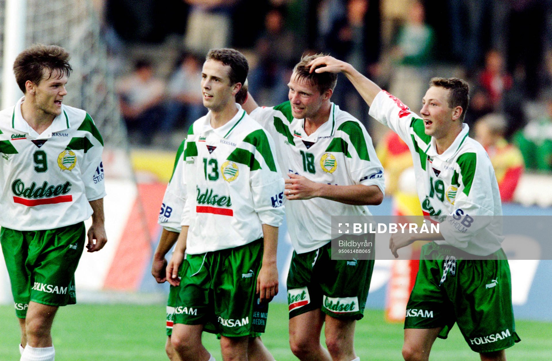 Mikael Hellström, Jens Gustafsson, Dan Sahlin och Niclas