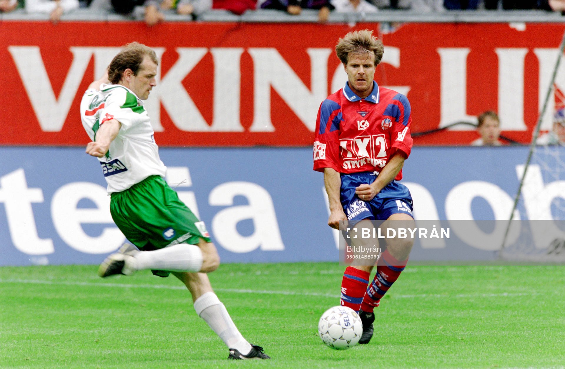 Peter Berggren, Hammarby i skottagen och Roland Nilsson,