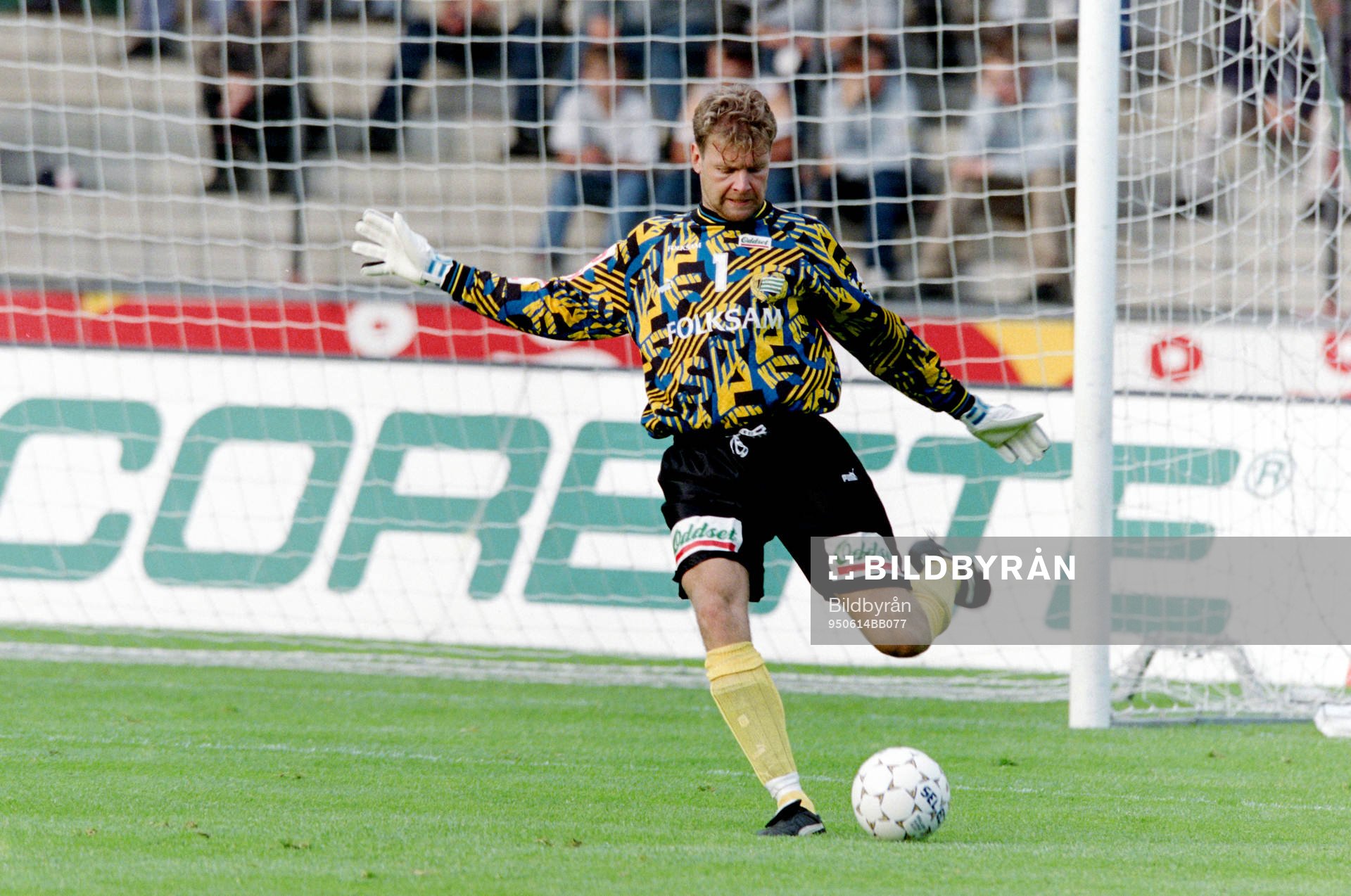 Per Fahlström, målvakt i Hammarby