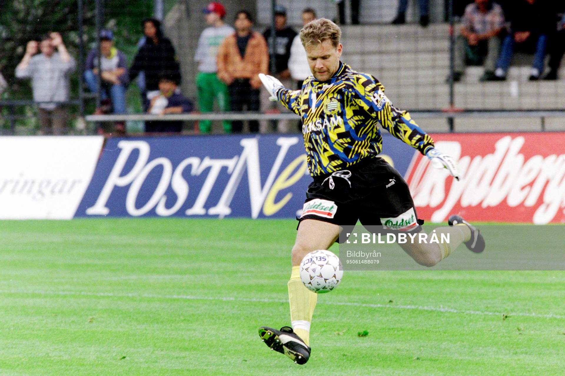 Per Fahlström, målvakt i Hammarby