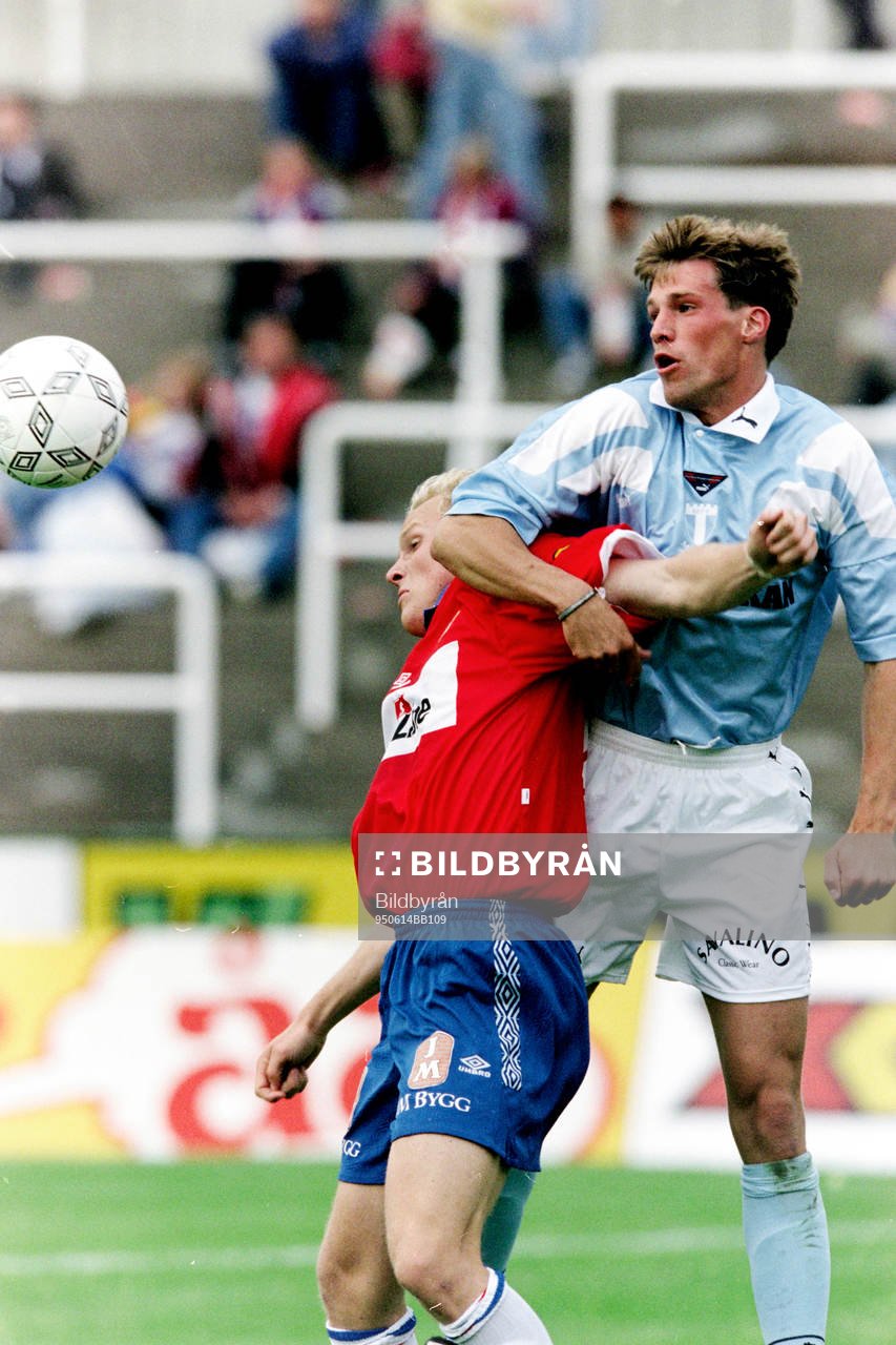 Jens Fjellström, Malmö i en duell med Roger Nordstrand,