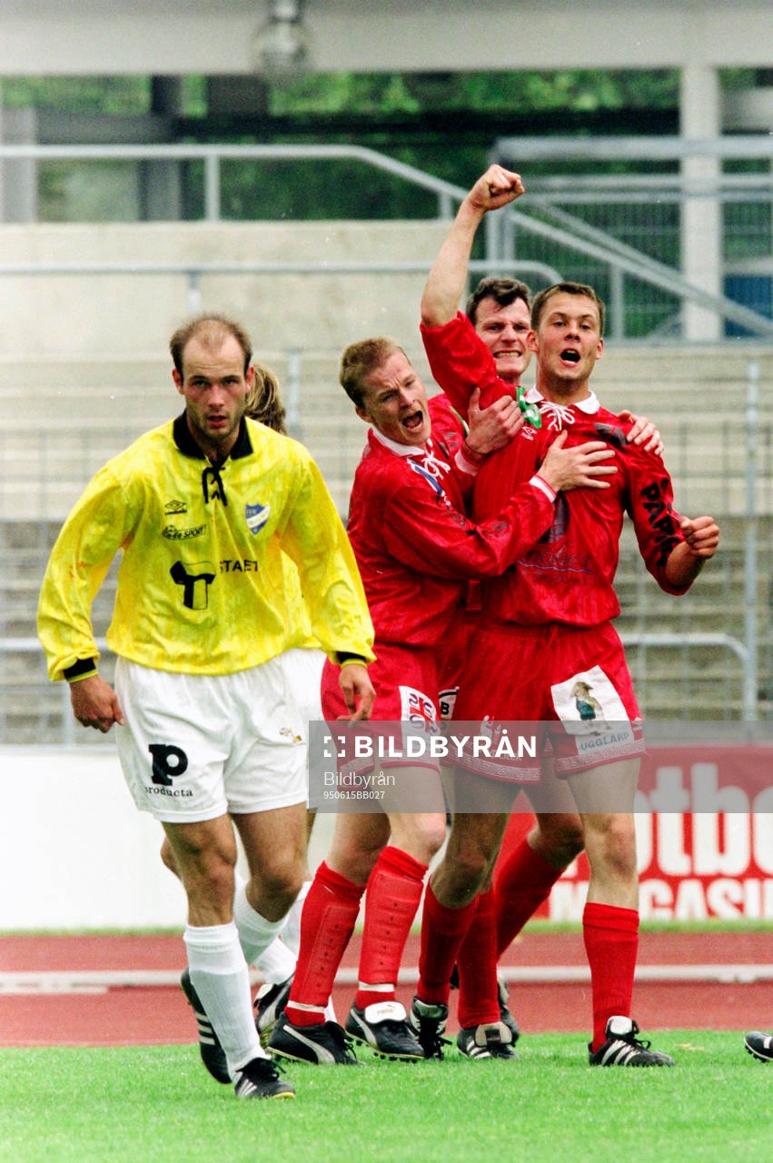 Mathias Håkansson, Mjällby jublar